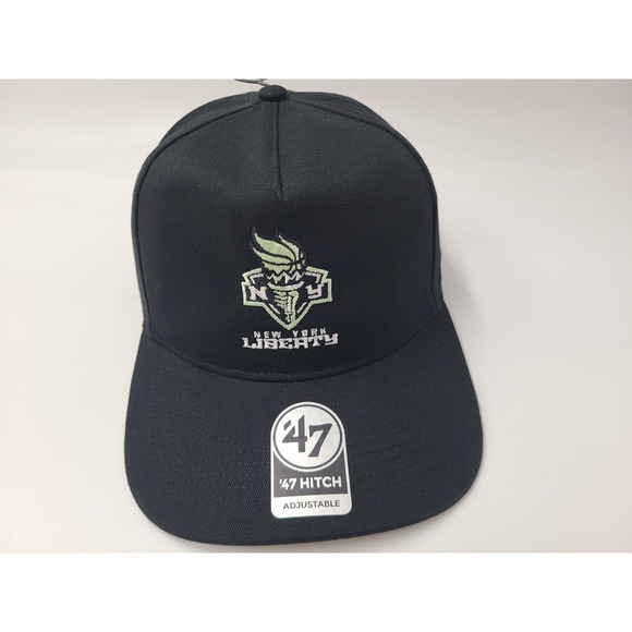 New York Liberty 47 Brand Hitch Snapback Hat Cap NYL Adult WNBA Basketball Black